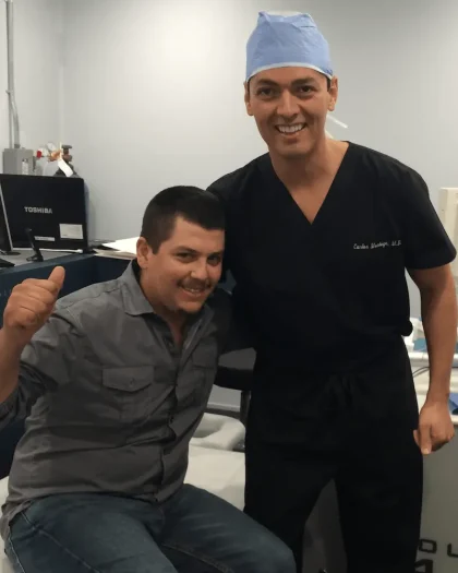Our Doctors at Eye Care Clinic in Los Angeles with patient Testimonial